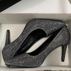 Michael Kors Sparkling Black Heels